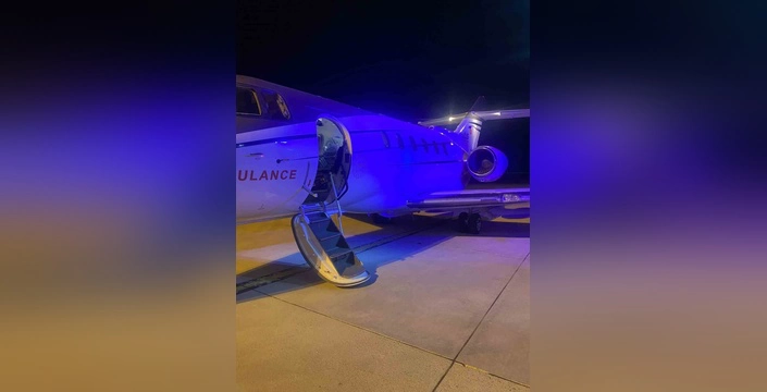 nadir kalp hastalığıyla doğan bebek ankara'ya sevk edildi