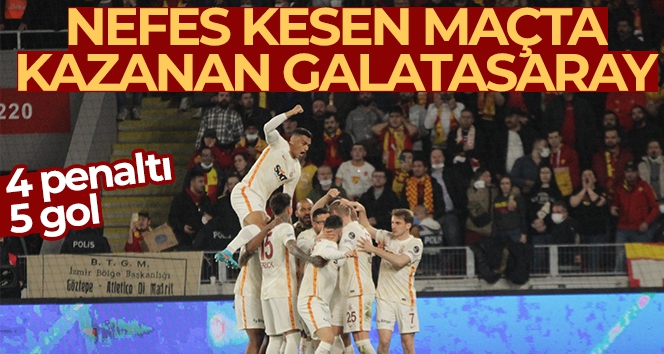 Nefes kesen maçta kazanan Galatasaray!