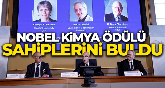 Nobel Kimya Ödülü sahiplerini buldu