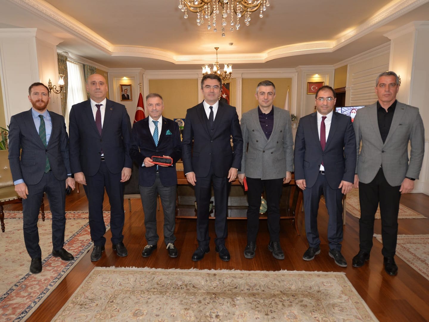 Okul Spor Federasyonu Başkanı Karakullukçu'dan Gymnasiade ziyareti