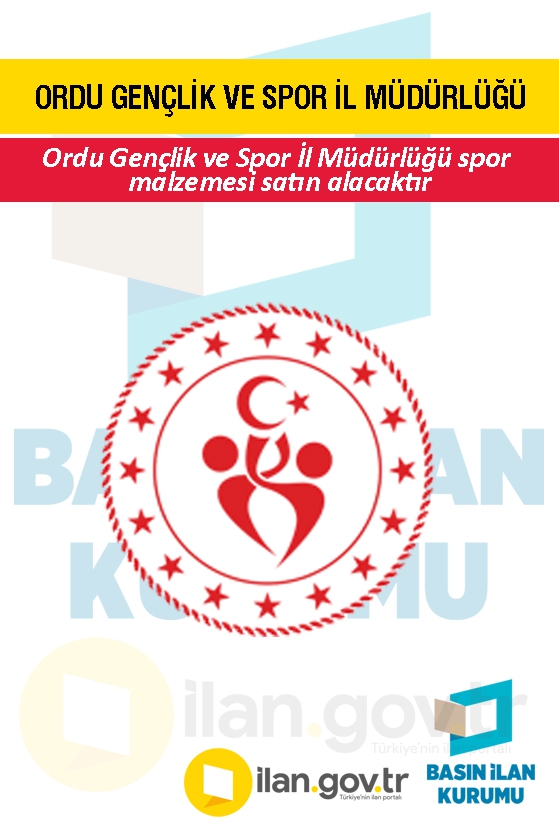 ORDU GENÇLİK VE SPOR İL MÜDÜRLÜĞÜ