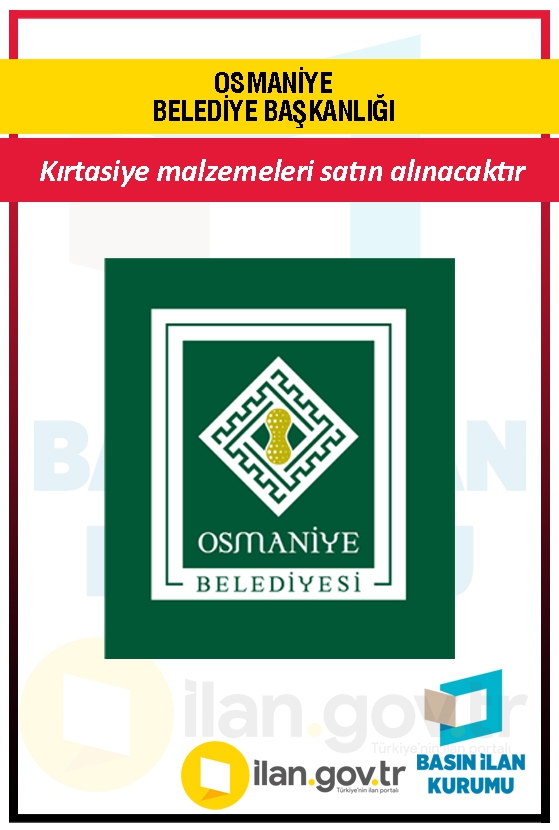 OSMANİYE BELEDİYE BAŞKANLIĞI 