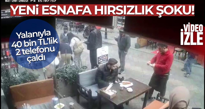 Pendik'te yeni esnafa hırsızlık şoku!