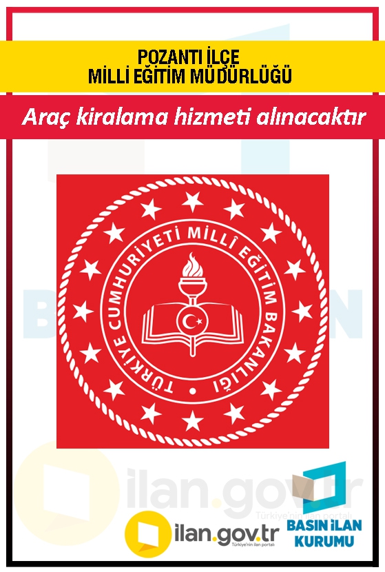 POZANTI İLÇE MİLLİ EĞİTİM MÜDÜRLÜĞÜ