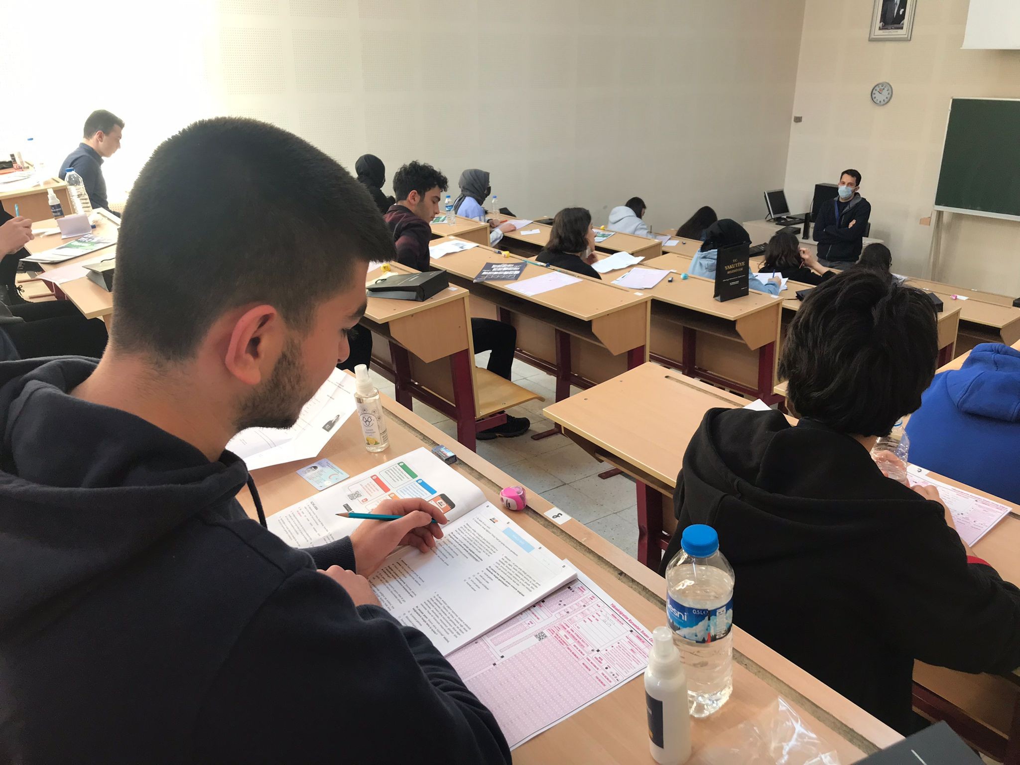 Prof. Dr. Necmeddin Erbakan Fen Lisesi öğrencilerine ÖSYM standartlarında deneme sınavı