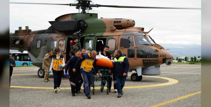 Rize'de Düşen Uçak Kazası: Yaralı Yolcu Erzurum'a Getirildi