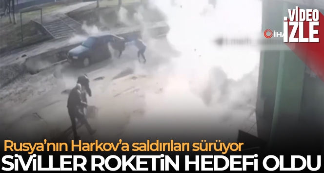 Rusya, Harkov'da sivilleri hedef aldı