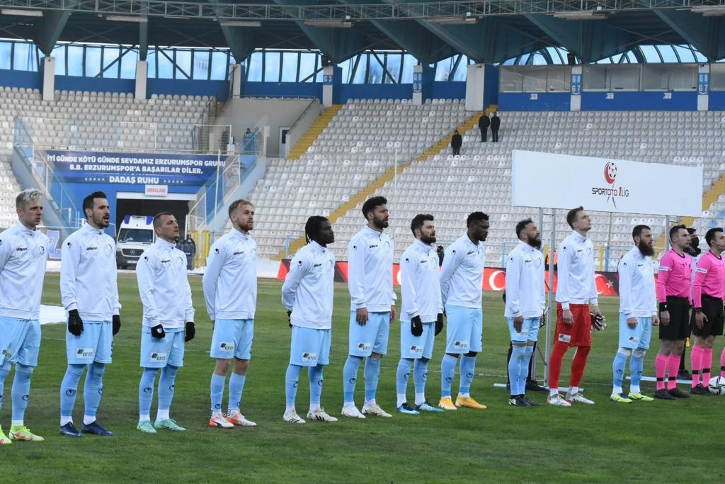 Spor Toto 1. Lig: BB Erzurumspor: 1 - Eyüpspor: 1