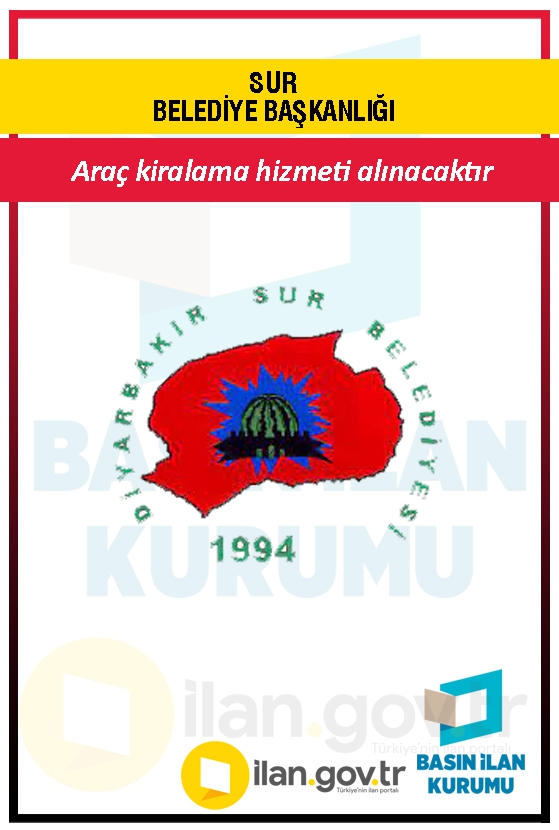 SUR BELEDİYE BAŞKANLIĞI 
