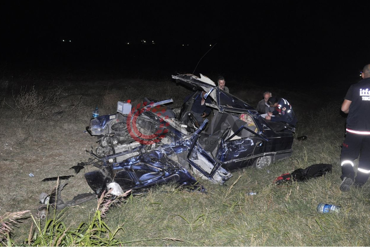 Tekirdağ'da feci kaza: Ölü ve yaralılar var