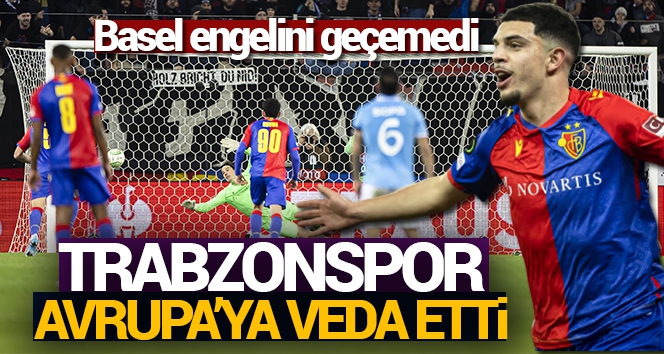 Trabzonspor, Avrupa'ya veda etti