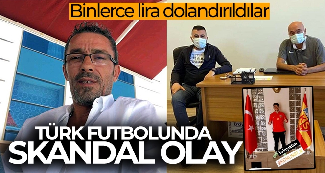 Türk futbolunda skandal olay