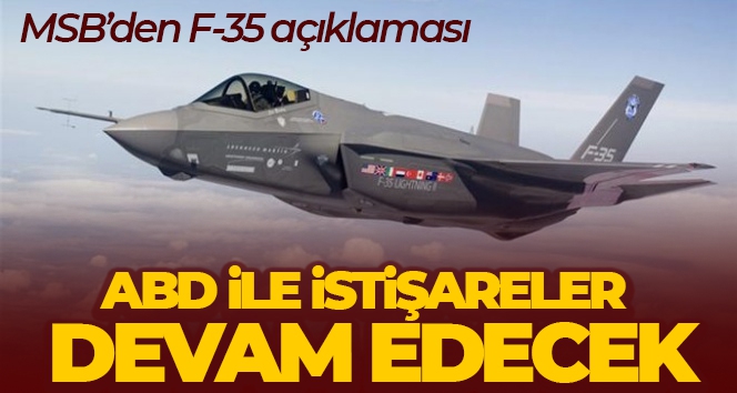 Türk ve ABD Savunma Bakanlıkları F-35 istişarelerin devamı konusunda mutabık kaldı