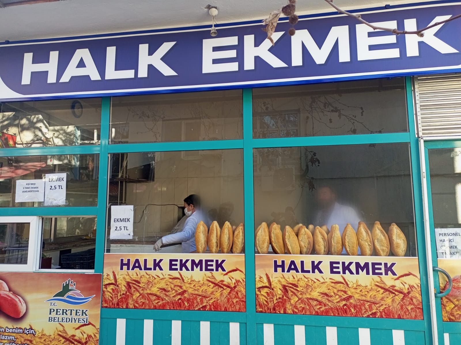 Türkiye’nin en ucuz halk ekmeği Pertek’te