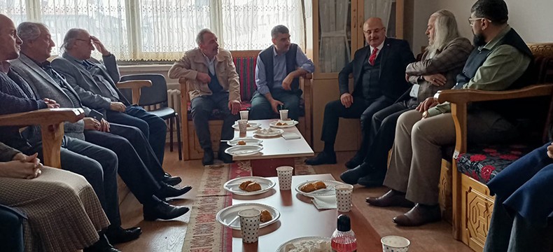 TYB Erzurum Şubesi’nde şiirlerle bayramlaşma yapıldı