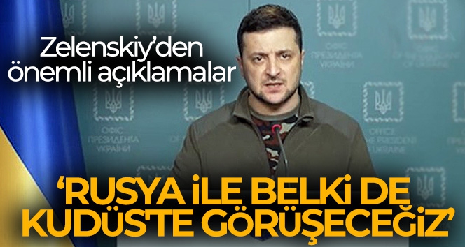 Ukrayna Devlet Başkanı Vladimir Zelenskiy; 