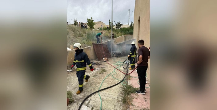 Van Tekstilkent'te Jeneratör Yangını: Maddi Hasar Var