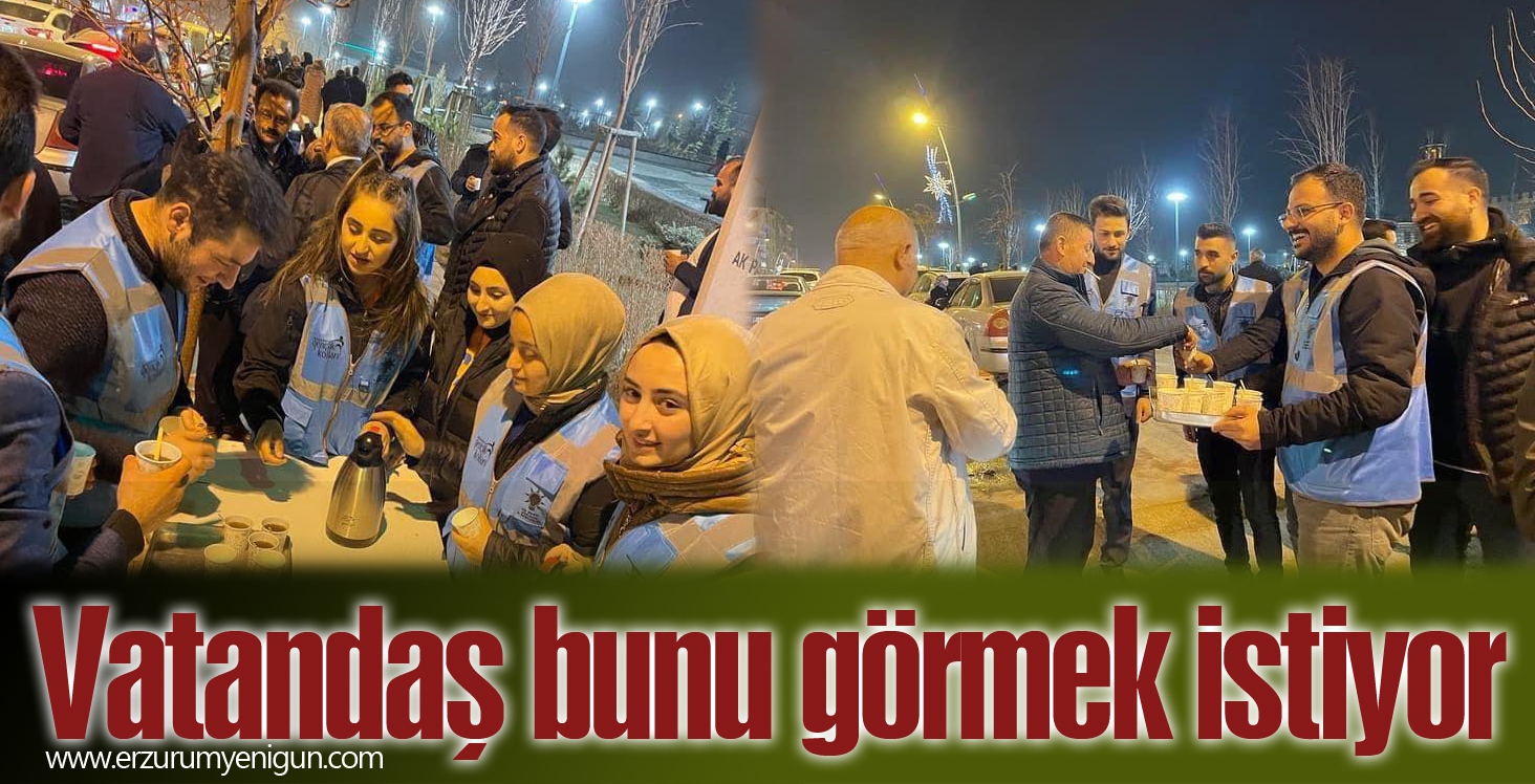 Vatandaş bunu görmek istiyor 