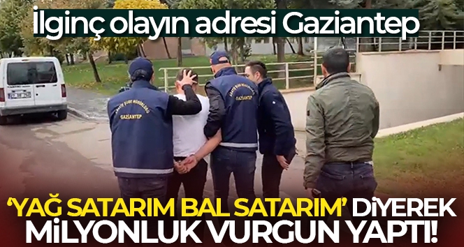 'Yağ satarım bal satarım' dolandırıcılığında 1 tutuklama