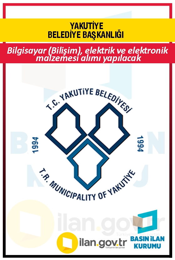 YAKUTİYE BELEDİYE BAŞKANLIĞI