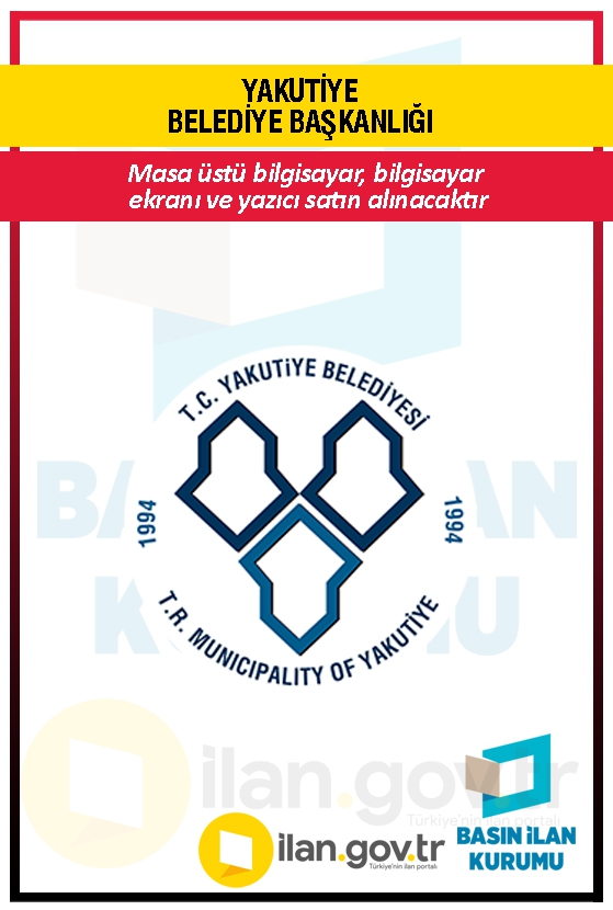 YAKUTİYE BELEDİYE BAŞKANLIĞI 