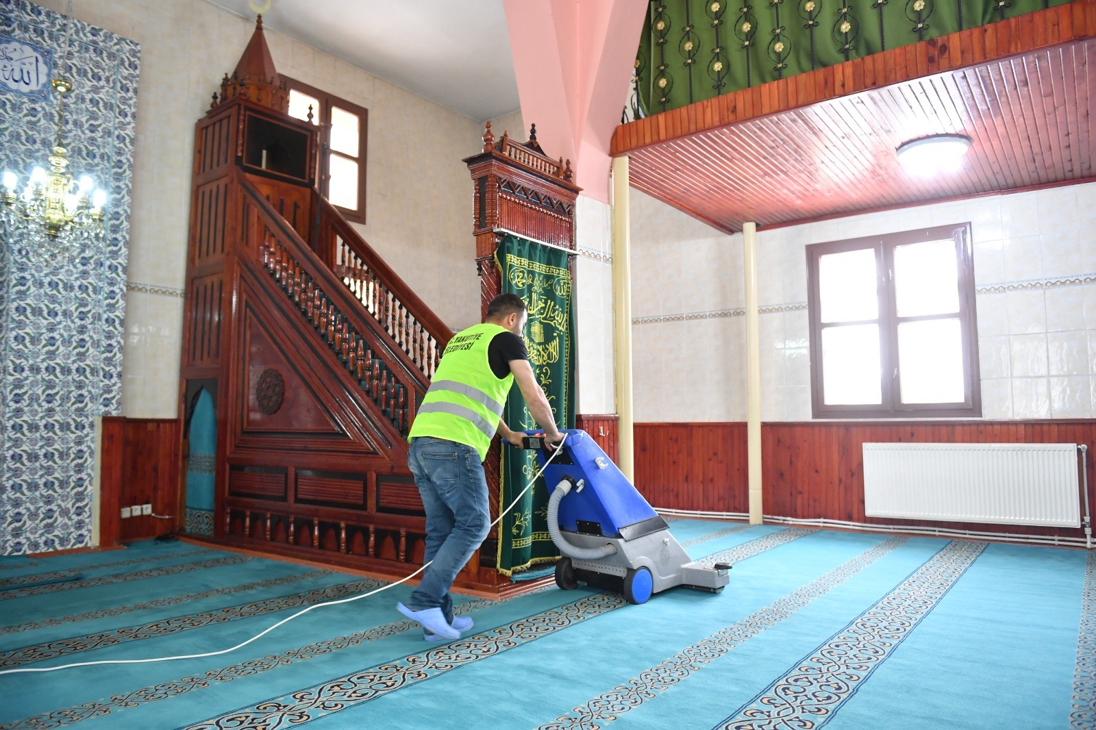 Yakutiye’de Ramazan temizliği başladı