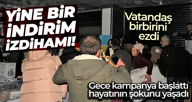 Yoğunluk olmasın diye gece kampanya başlattı, hayatının şokunu yaşadı