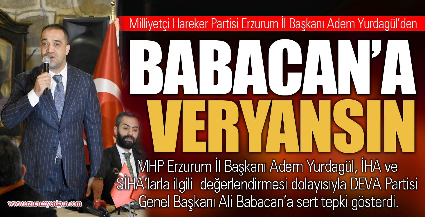 Yurdagül’den Babacan’a veryansın 