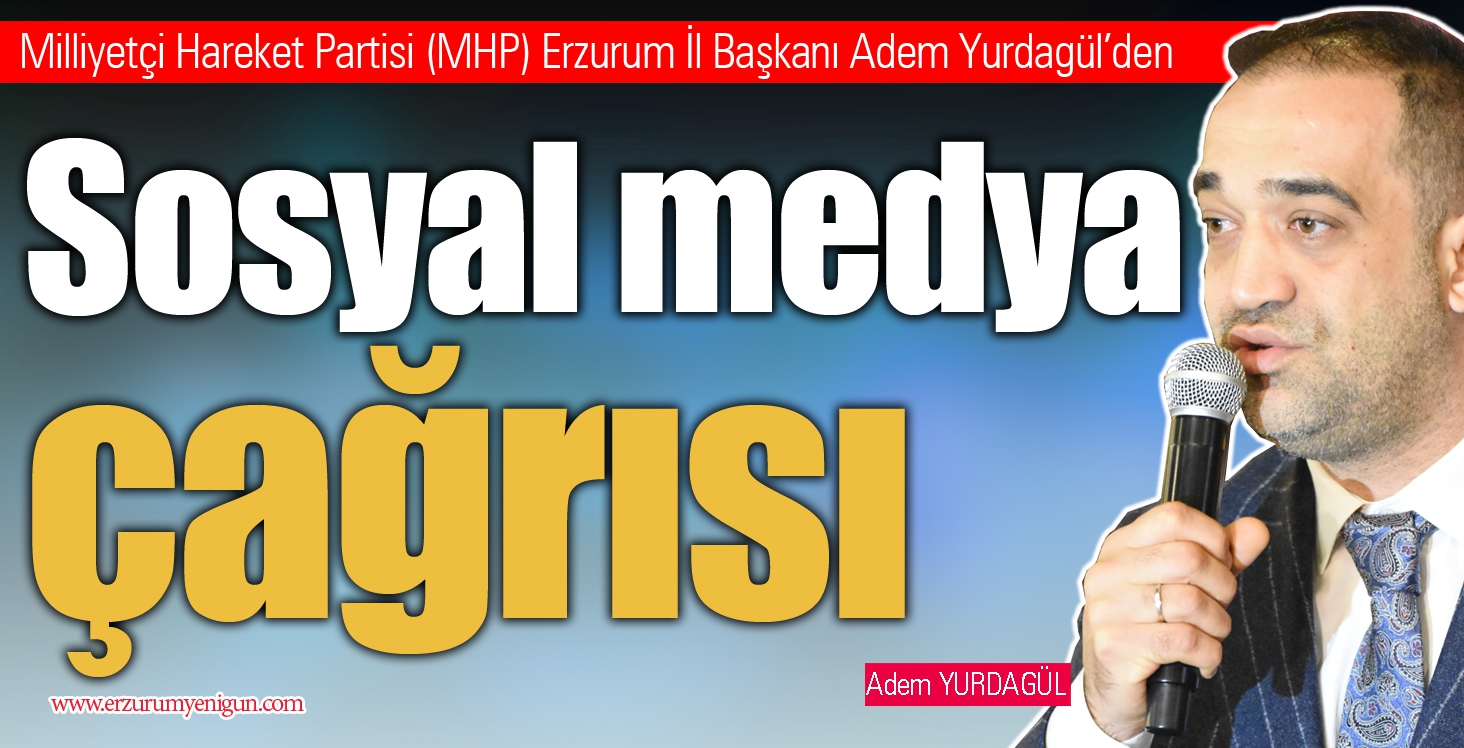 Yurdagül’den sosyal medya çağrısı 