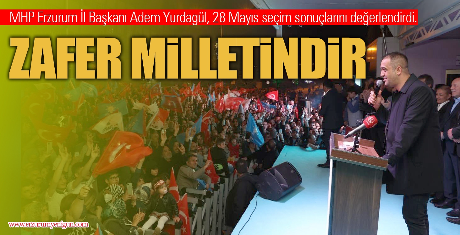 ZAFER MİLLETİNDİR 