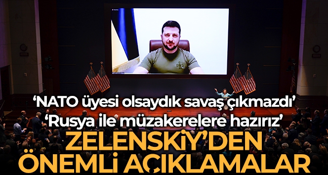 Zelenskiy: “Rusya ile müzakerelere hazırız”